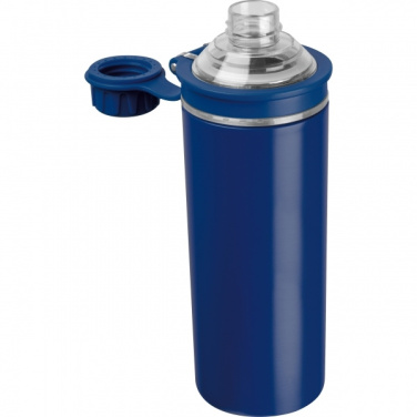 Logo trade promotional merchandise image of: Double-walled stainless steel bottle Monza