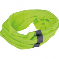 Scarf with reflective stripes Treviso, yellow