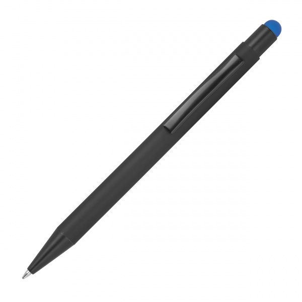 Logo trade advertising products image of: Metal ballpoint pen with touch function Ohara