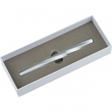 Logo trade corporate gifts image of: MoLu brass rollerball Praia Grande