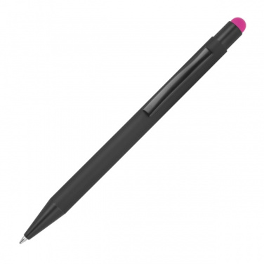 Logo trade promotional products image of: Metal ballpoint pen with touch function Ohara