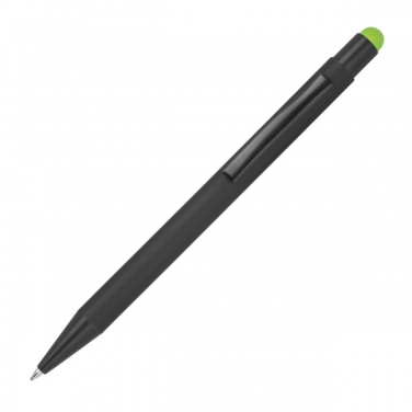 Logo trade advertising product photo of: Metal ballpoint pen with touch function Ohara