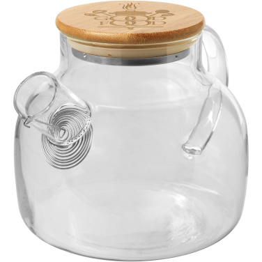 Logotrade corporate gift image of: Zen tea pot with strainer and bamboo lid