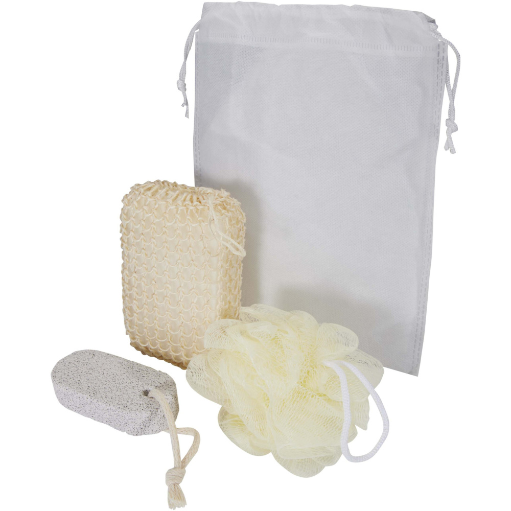 Logotrade promotional giveaway picture of: Harmony 3-piece bath accessories set