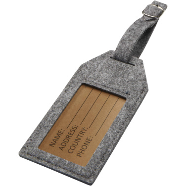 Logo trade promotional items picture of: Tie luggage tag