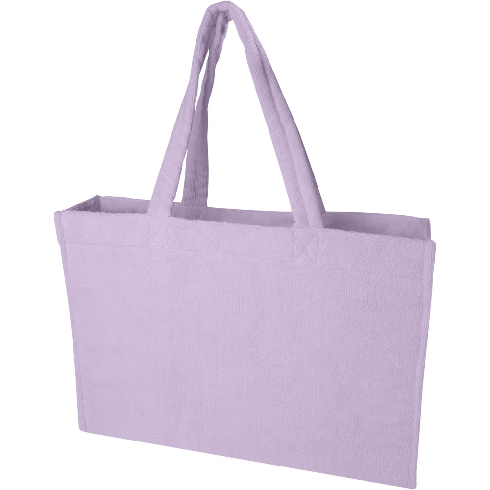 Logotrade advertising products photo of: Siam GRS recycled terry beach tote bag 13L