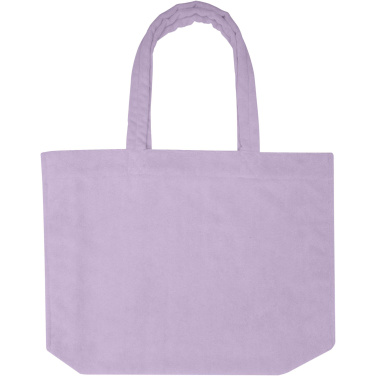 Logo trade corporate gift photo of: Siam GRS recycled terry beach tote bag 13L