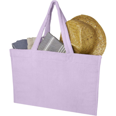 Logotrade advertising product picture of: Siam GRS recycled terry beach tote bag 13L