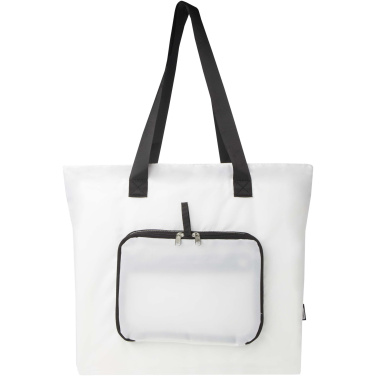Logotrade corporate gift image of: EcoFold RPET foldable tote bag 16L