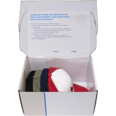 Logotrade advertising products photo of: Recycled caps sample box