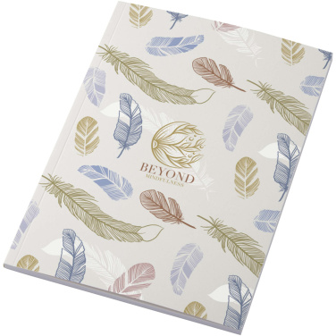 Logotrade promotional giveaway image of: Novella Austen A5 soft cover notebook - 50 sheets