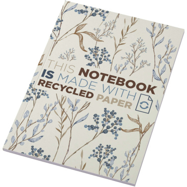 Logotrade promotional product picture of: Novella Austen A5 recycled soft cover notebook - 50 sheets