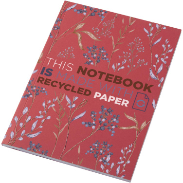 Logotrade business gift image of: Novella Austen A5 recycled soft cover notebook - 50 sheets