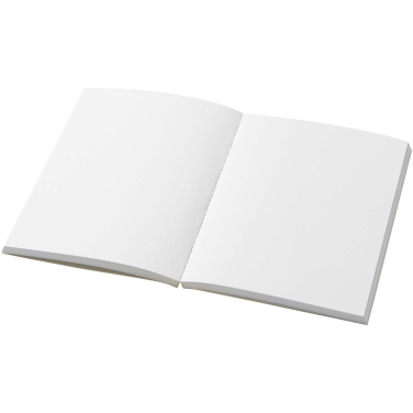 Logo trade promotional products picture of: Novella Austen A6 recycled soft cover notebook - 100 sheets