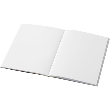 Logo trade advertising products picture of: Novella Austen A6 recycled soft cover kraft notebook - 50 sheets