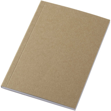 Logo trade advertising product photo of: Novella Austen A6 recycled soft cover kraft notebook - 50 sheets