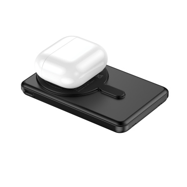 Logo trade promotional gifts image of: Urban Vitamin Redwood 5in1 5000mah 20W PD magnetic powerbank
