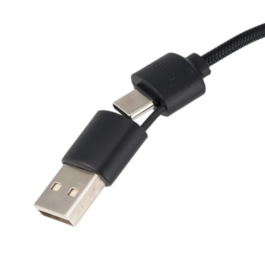 Logo trade business gifts image of: Big cable 4in1 with illuminated logo - i5w