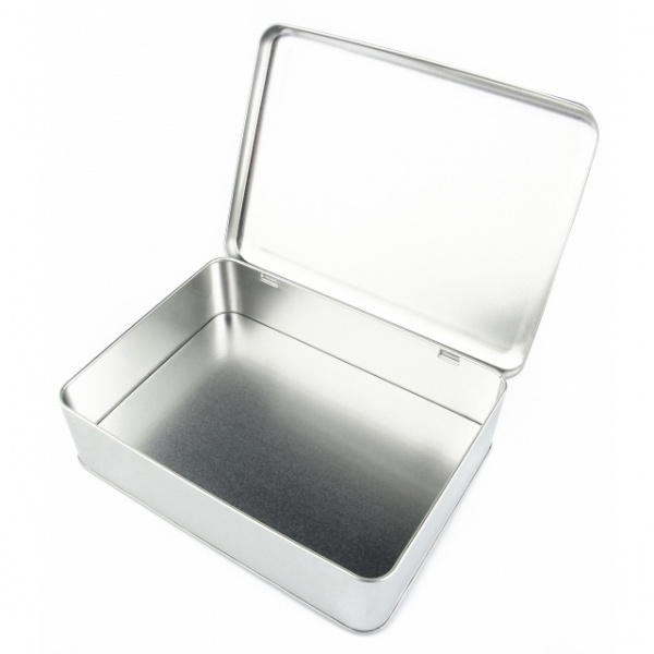 Logo trade promotional items picture of: Metal box 18x12,6x4 cm