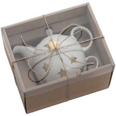 Logo trade promotional giveaway photo of: Porcelain tea set