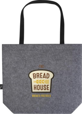 Logotrade promotional giveaways photo of: Felta GRS recycled felt gusset tote bag 20L