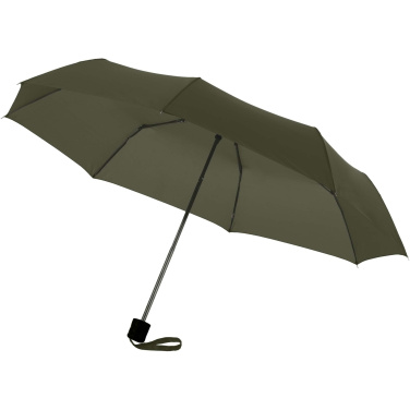 Logo trade promotional giveaways image of: Ida 21.5" foldable umbrella