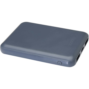 Logo trade promotional merchandise image of: Asama 5000 mAh Type-C recycled plastic power bank