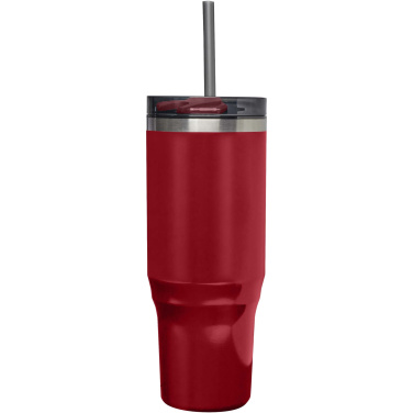 Logo trade promotional product photo of: Melbourne 1200 ml RCS certified insulated tumbler with straw
