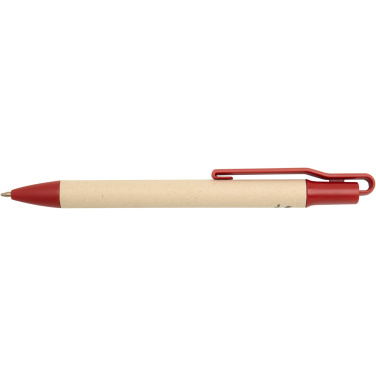 Logotrade promotional item image of: Liliana sugarcane paper ballpoint pen (blue ink)