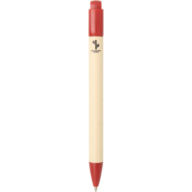 Logotrade business gifts photo of: Liliana sugarcane paper ballpoint pen (blue ink)