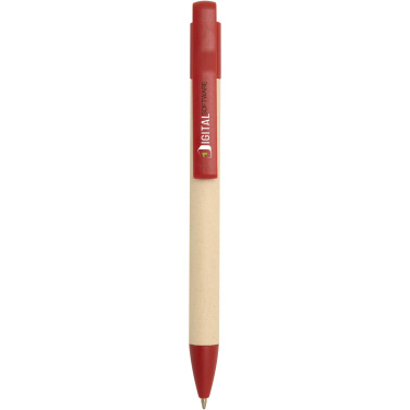 Logotrade corporate gifts photo of: Liliana sugarcane paper ballpoint pen (blue ink)