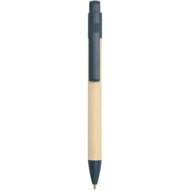 Logotrade advertising product picture of: Liliana sugarcane paper ballpoint pen (blue ink)