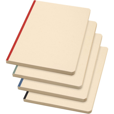 Logotrade promotional gift image of: Liliana A5 sugarcane and RPET soft cover notebook