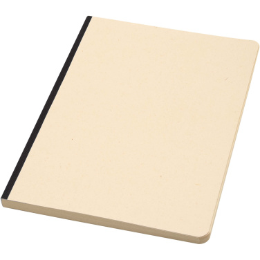 Logotrade promotional giveaway image of: Liliana A5 sugarcane and RPET soft cover notebook