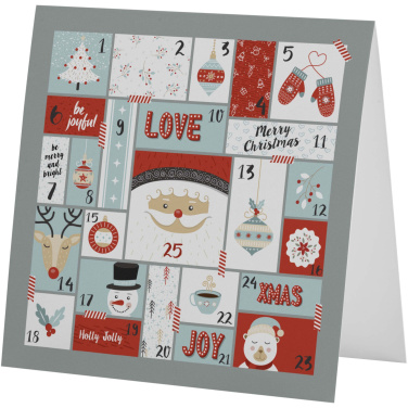Logo trade promotional gifts picture of: Herald square greeting card