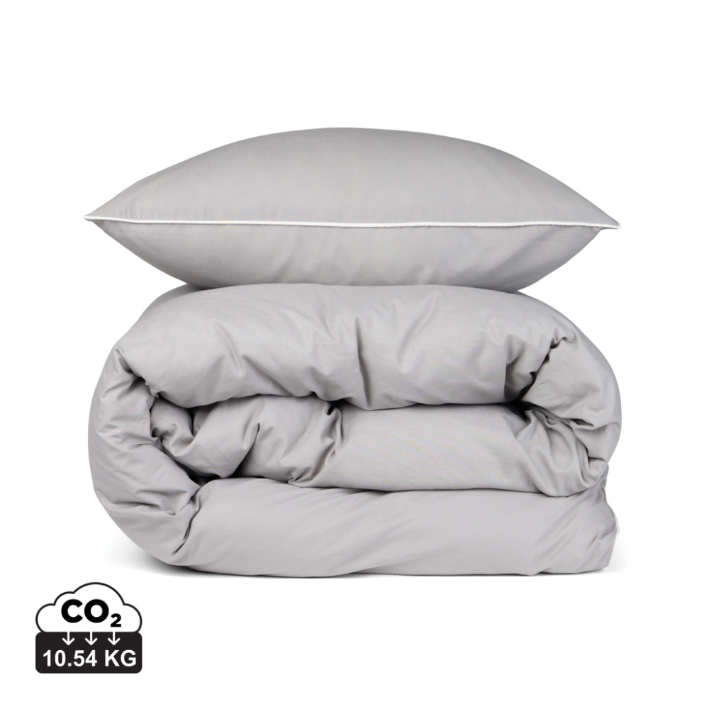 Logotrade promotional giveaway image of: VINGA Marston OCS organic cotton bed linen, 4 pcs set