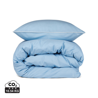 Logo trade promotional giveaways image of: VINGA Marston OCS organic cotton bed linen, 4 pcs set