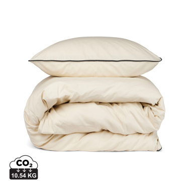 Logo trade advertising products image of: VINGA Marston OCS organic cotton bed linen, 4 pcs set