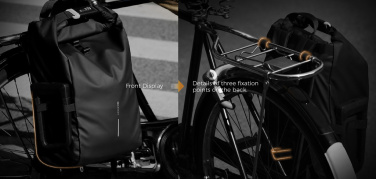 Logo trade advertising products image of: Urban Water Resistant Bike Backpack