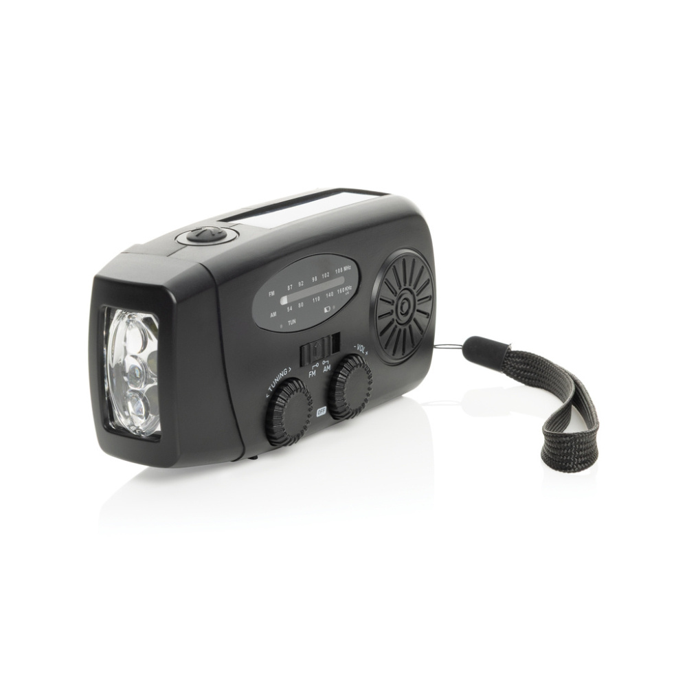 Logotrade advertising product picture of: RescueWave RCS recycled plastic emergency radio