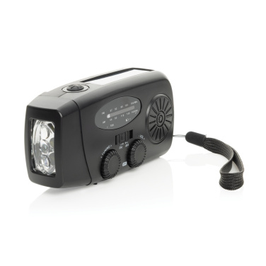 Logo trade advertising products picture of: RescueWave RCS recycled plastic emergency radio