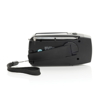 Logotrade promotional item image of: RescueWave RCS recycled plastic emergency radio