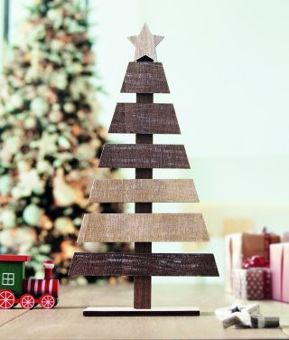 Logo trade promotional gifts picture of: Wooden Christmas tree