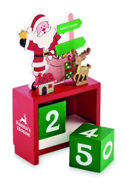 Logo trade advertising product photo of: Christmas countdown calendar