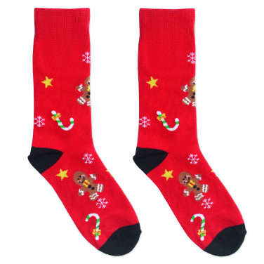 Logotrade promotional products photo of: Pair of Christmas socks L