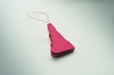 Logo trade promotional product photo of: Christmas paper tree hanger