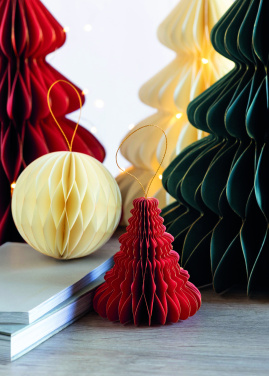 Logotrade promotional giveaway picture of: Christmas paper tree hanger