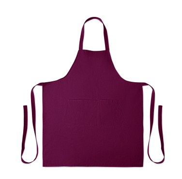 Logo trade business gifts image of: Organic cotton apron 240 gr/m²