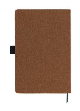 Logo trade promotional merchandise photo of: A5 notebook PU front pocket