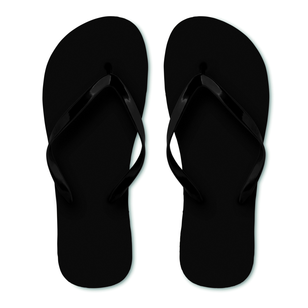 Logo trade promotional products picture of: EVA beach slippers L